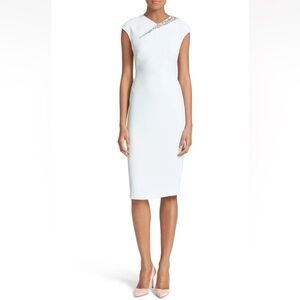 Ted Baker London Floray Embellished Mint Sheath Dress